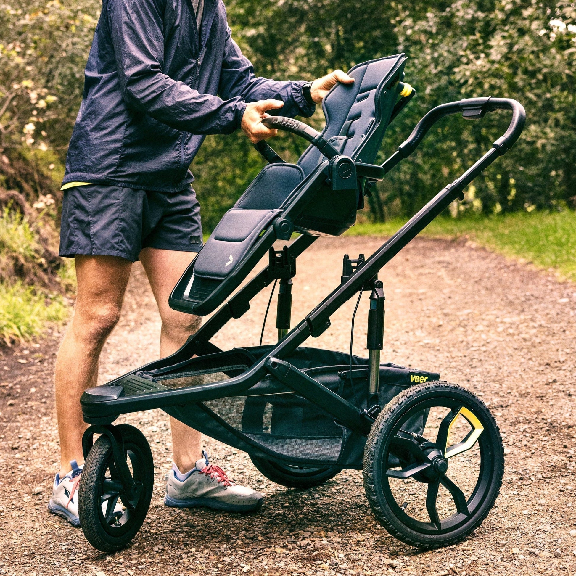 Veer Strollers - Jogging/All-Terrain Veer &Jog Frame for Switchback Seat