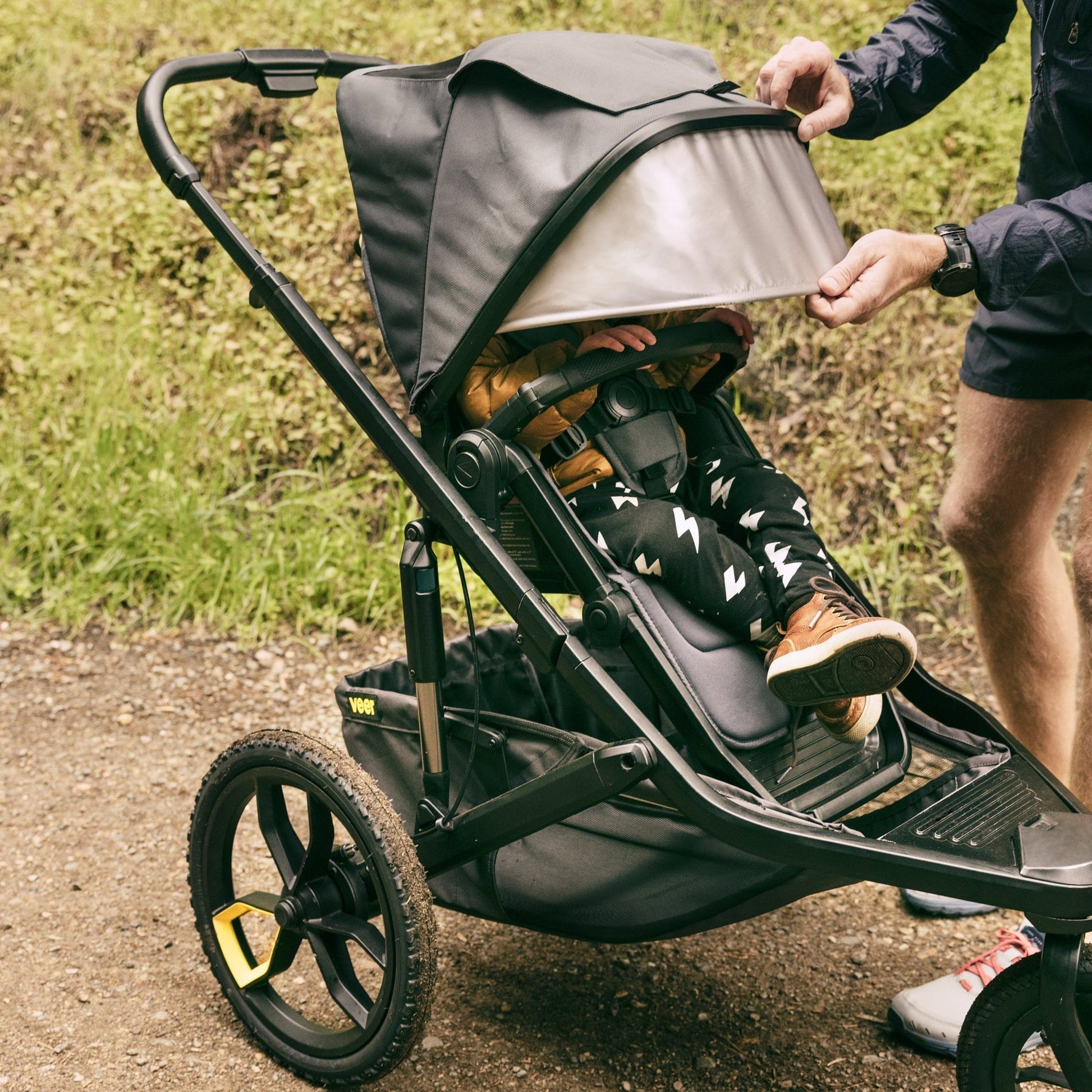Veer Strollers - Jogging/All-Terrain Veer &Jog Frame for Switchback Seat
