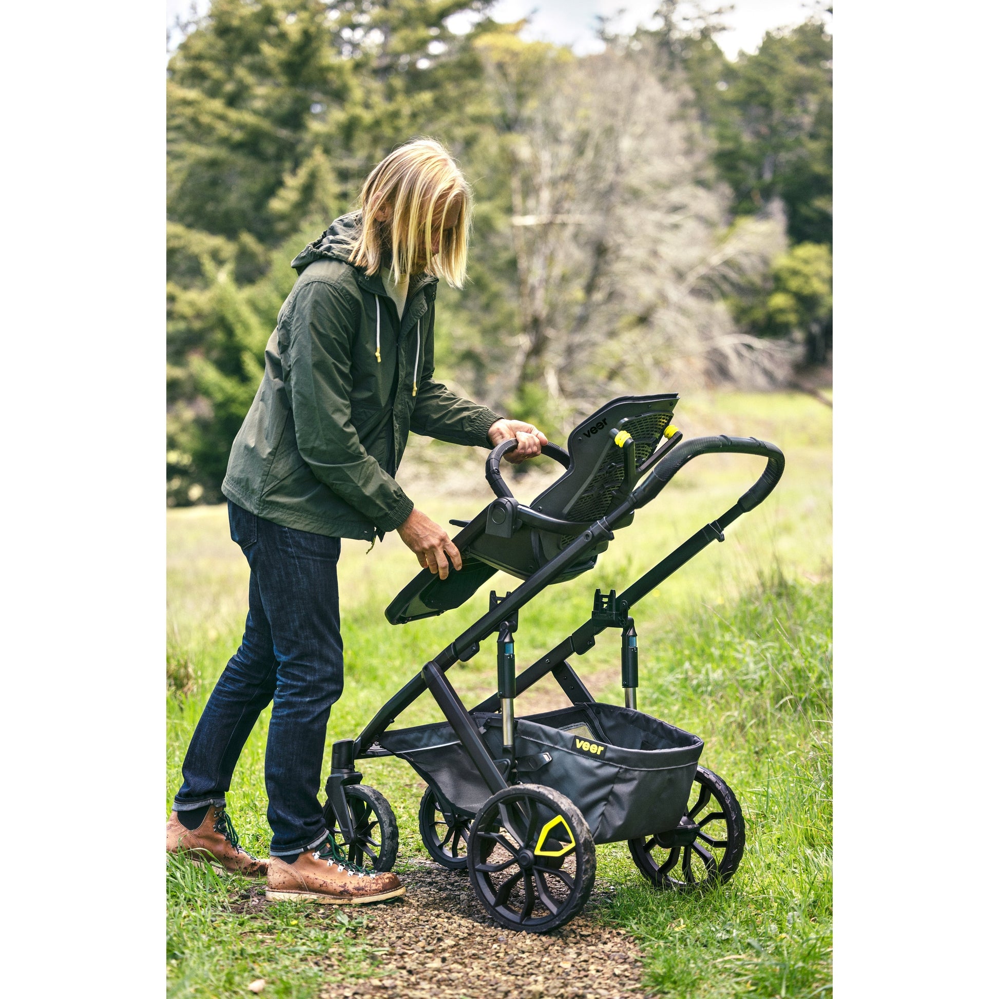 Veer Strollers - Single Veer &Roll Frame for Switchback Seat