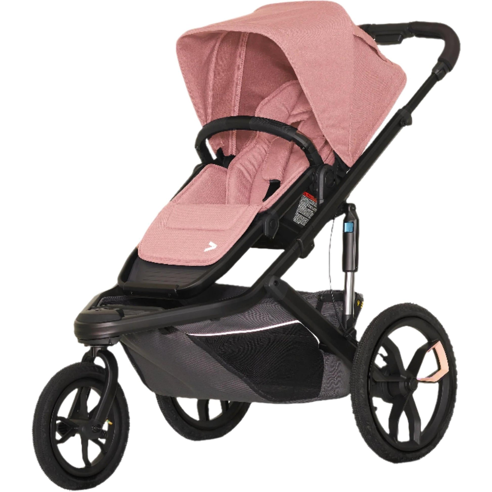 Veer Strollers - Jogging/All-Terrain Rose Quartz Veer Switch&Jog (Switchback Seat, &Jog Frame)