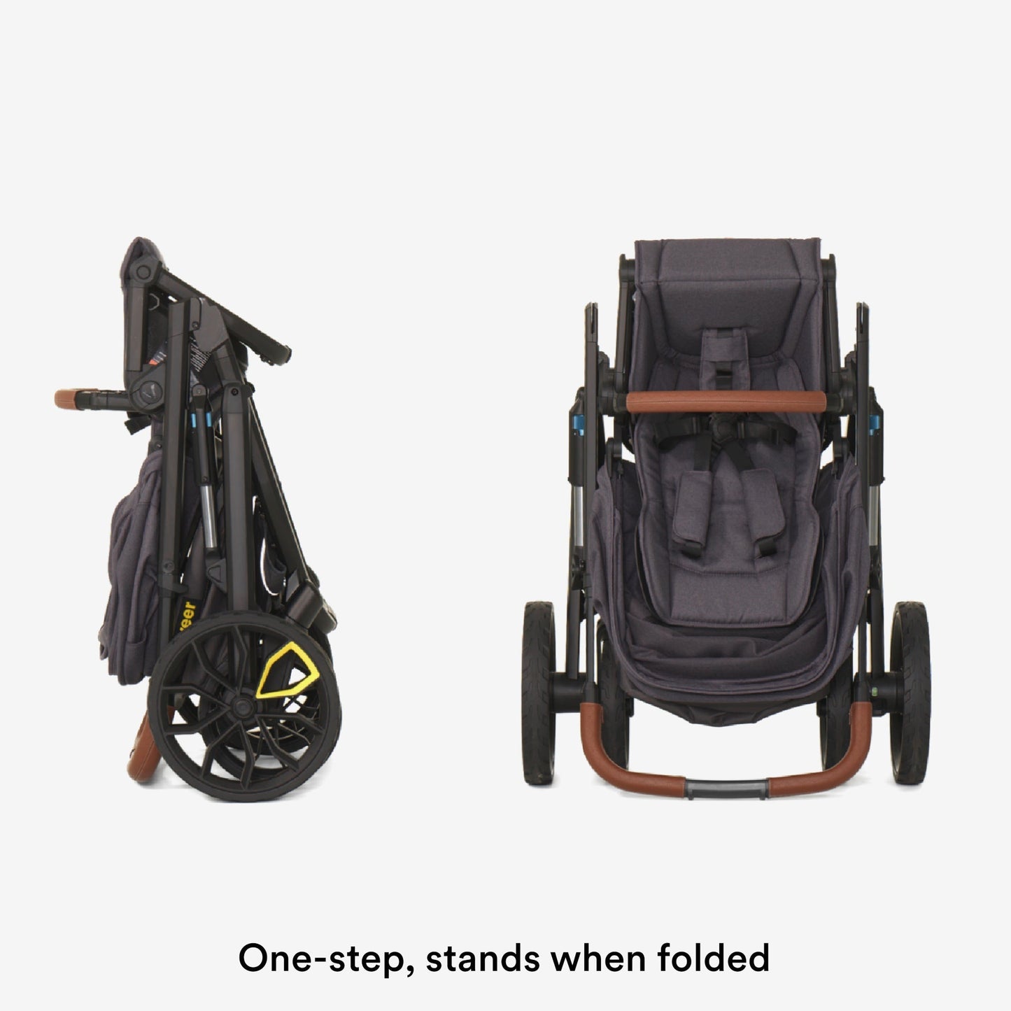 Veer Strollers - Single Veer Switch&Roll Stroller (Switchback Seat, &Roll Frame)