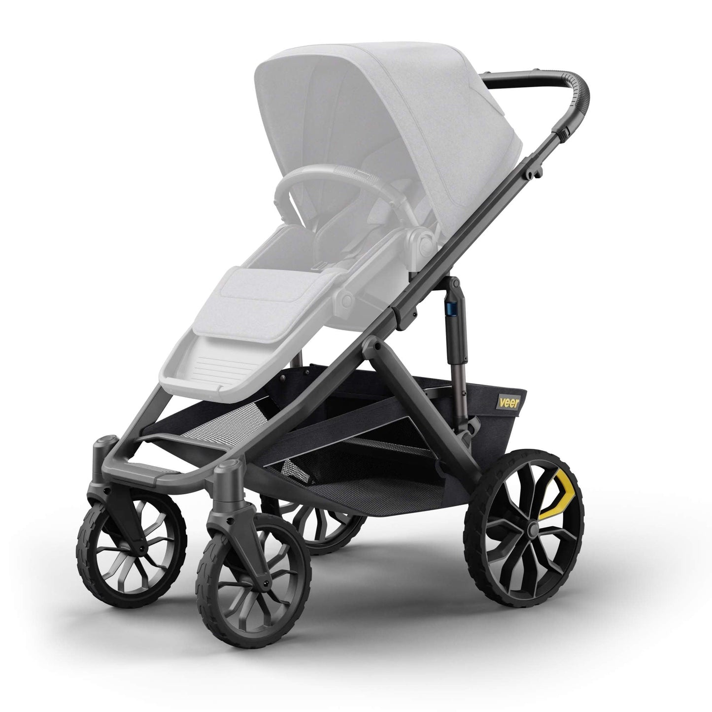 Veer Strollers - Single Veer Switch&Roll Stroller (Switchback Seat, &Roll Frame)
