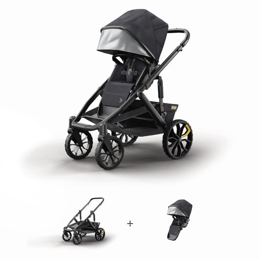 Veer Strollers - Single Veer Switch&Roll (Switchback Seat, &Roll Frame)