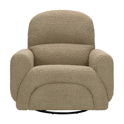 Babyletto Rainbow Recliner and Swivel Glider in Teddy Loop