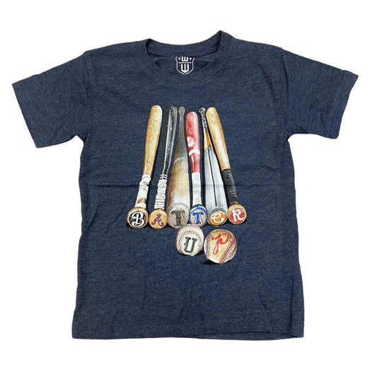 Wes & Willy Batter Up Short Sleeve T-Shirt babysupermarket