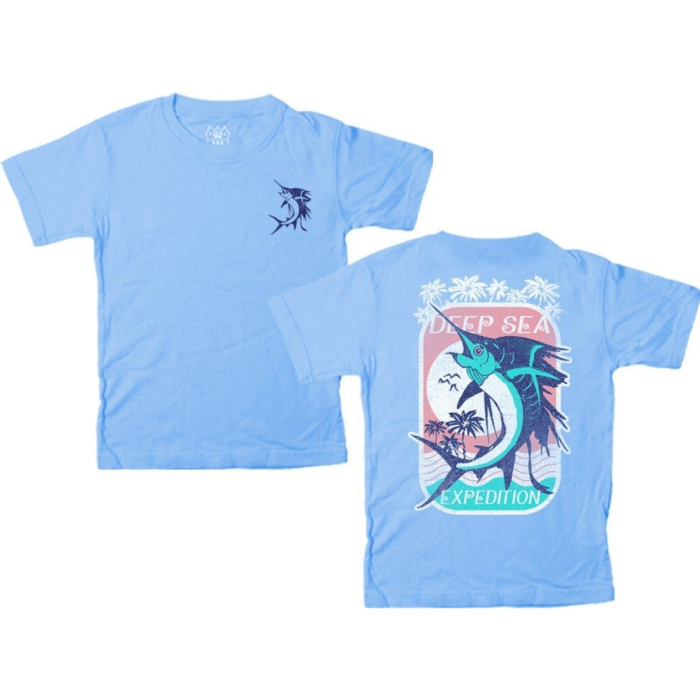 Wes & Willy Deep Sea Pigment Dyed T-Shirt