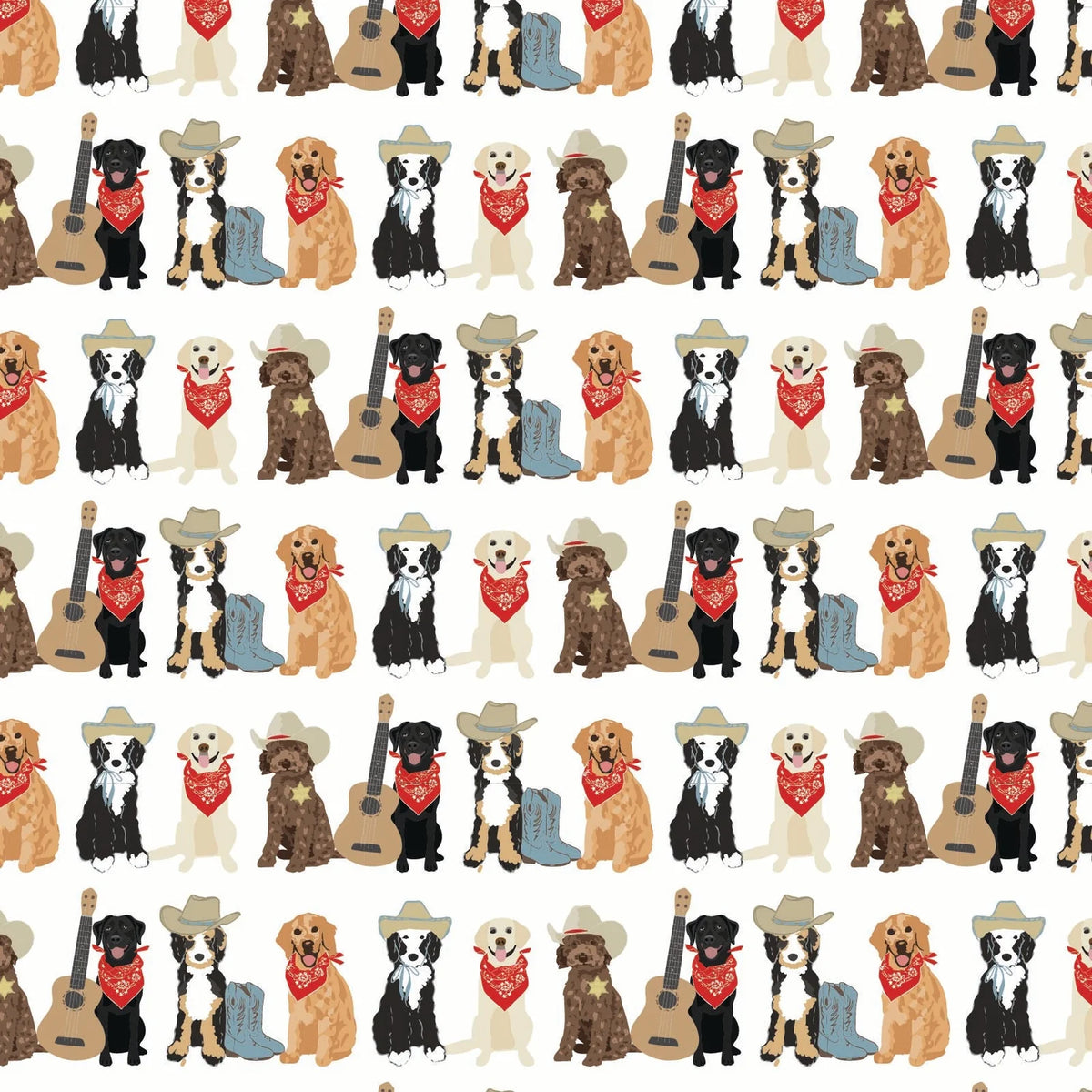 Lila and Hayes Beckett Boys Hangout Pant - Western Pups