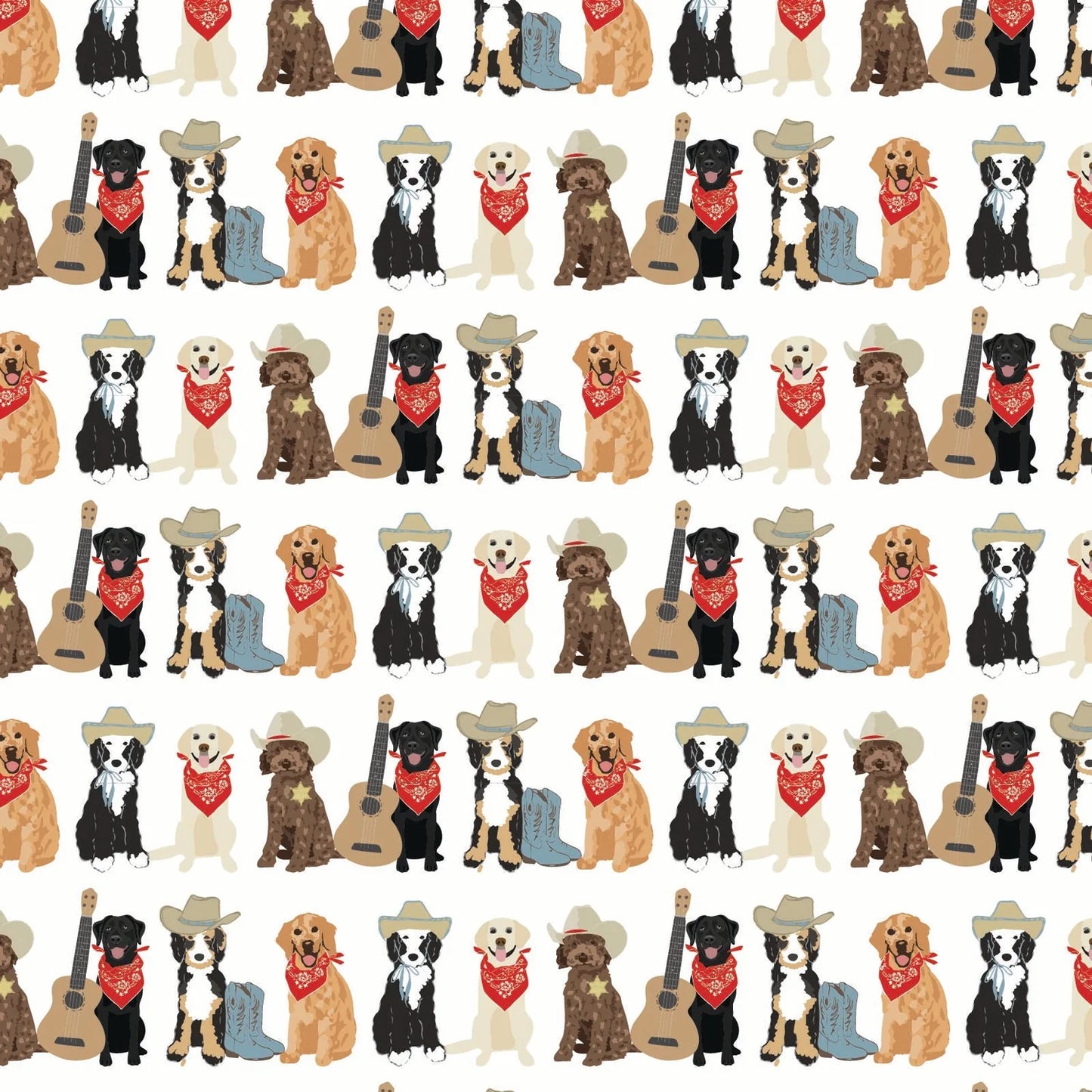 Lila and Hayes Parker Zipper Footie - Western Pups