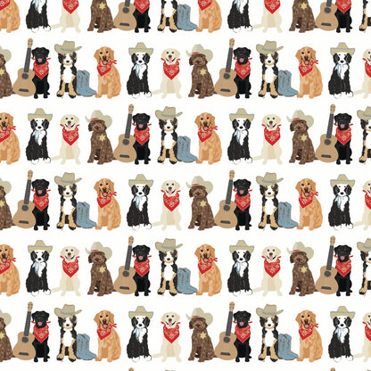 Lila and Hayes Grayson Pajama Set - Western Pups