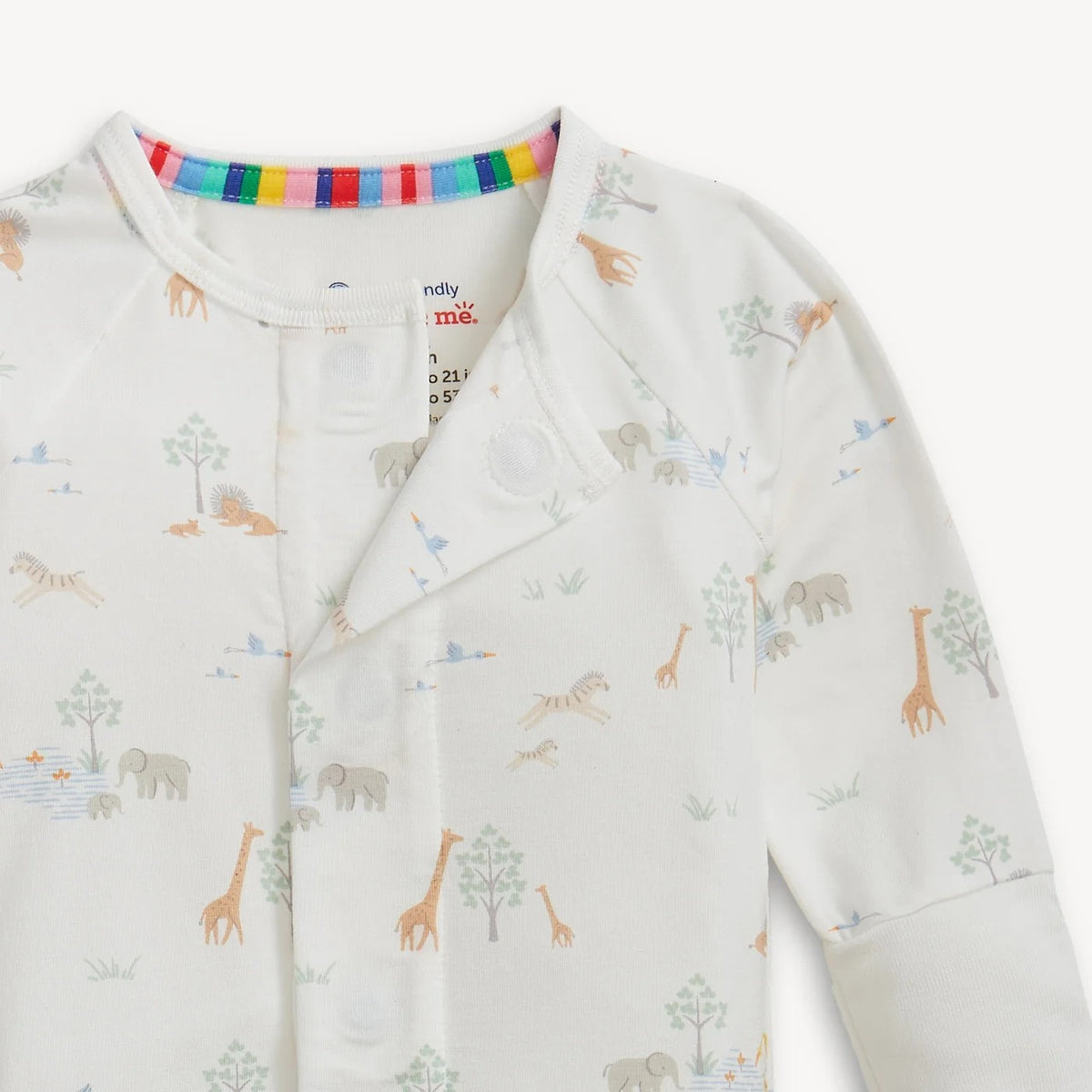 Magnetic Me Serene Safari White Modal Convertible Coverall