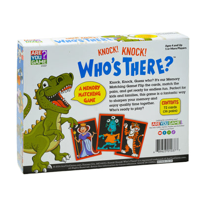 Knock! Knock! Who's There? A Memory Matching Game