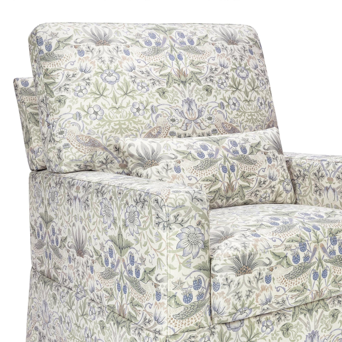 Morris & Co. x Namesake Crawford Pillowback Comfort Swivel Glider