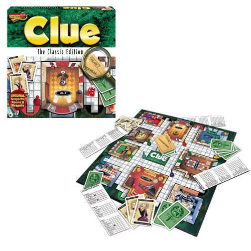 Winning Moves Games Winning Moves Clue® The Classic Edition
