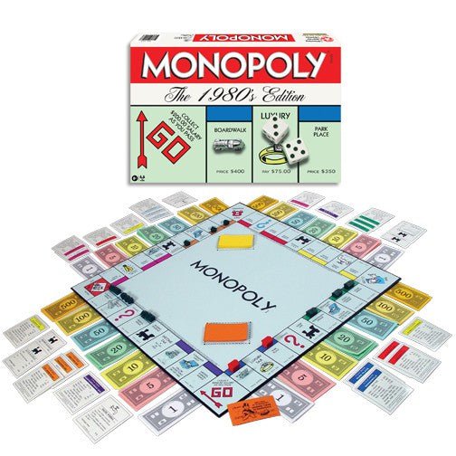 Winning Moves Games Winning Moves Monopoly® The 1980's Edition