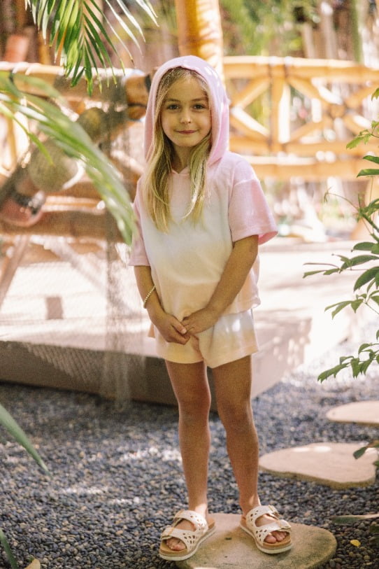 Feather 4 ArrowFeather 4 Arrow Girls Weekend Short - Pop PinkBabysupermarket