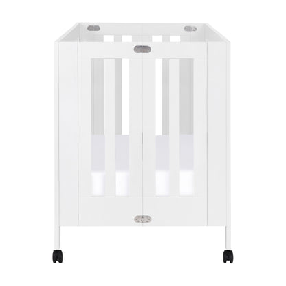 Babyletto Maki Portable Folding Crib with Toddler Bed Conversion Kit