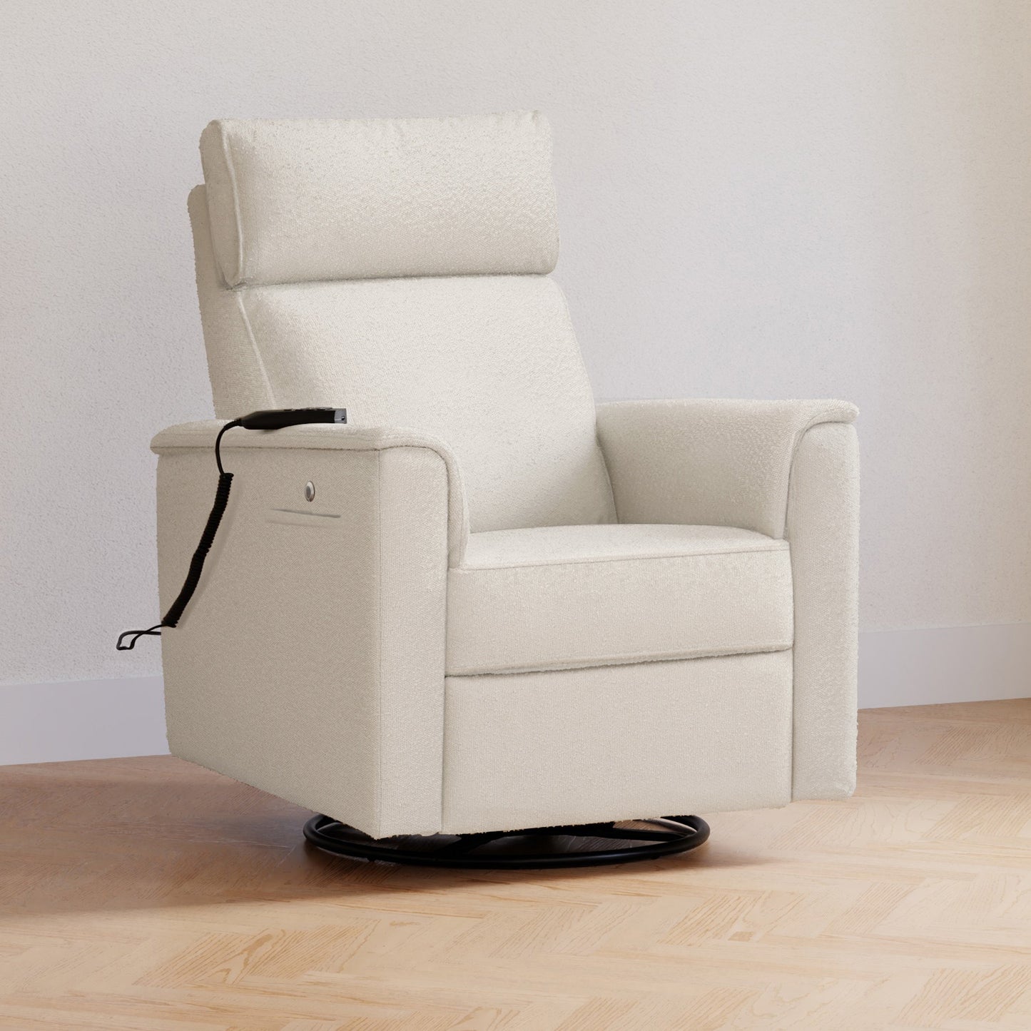 Namesake Willa Deluxe Power Recliner and Swivel Glider with Heat & Massage