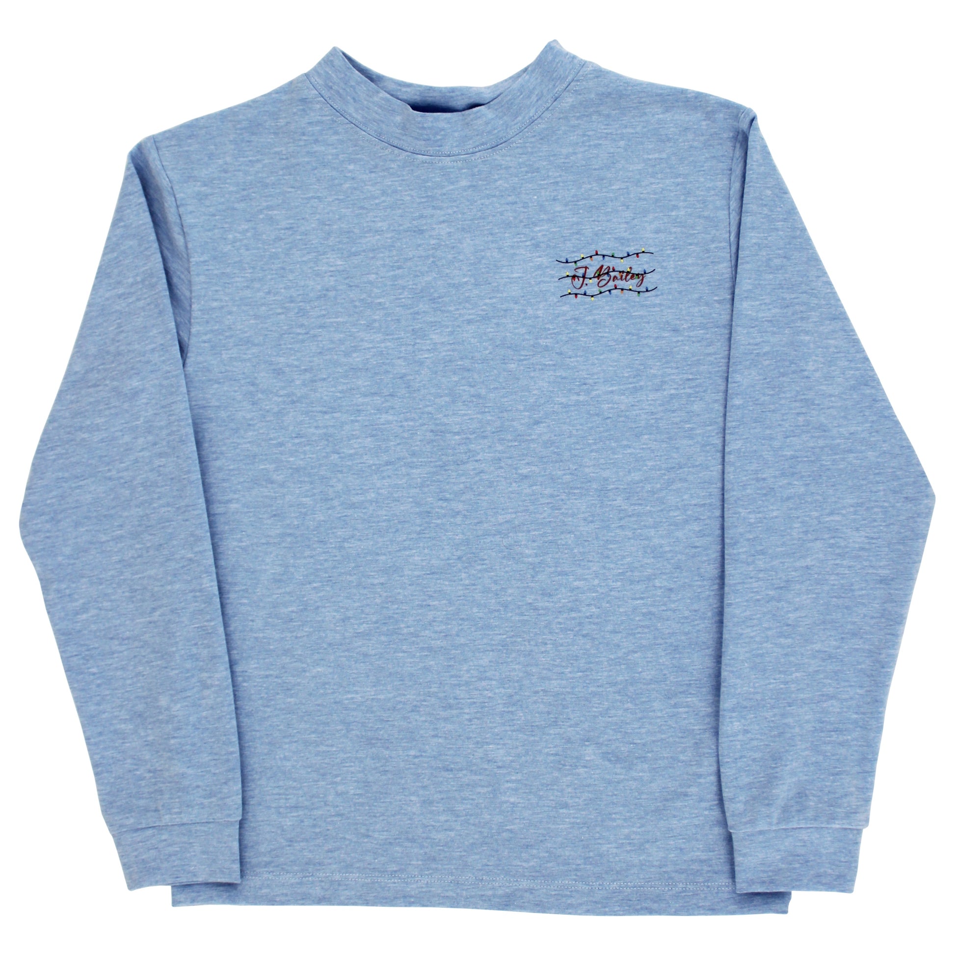 J Bailey Long Sleeve Logo Tee - Christmas Pups