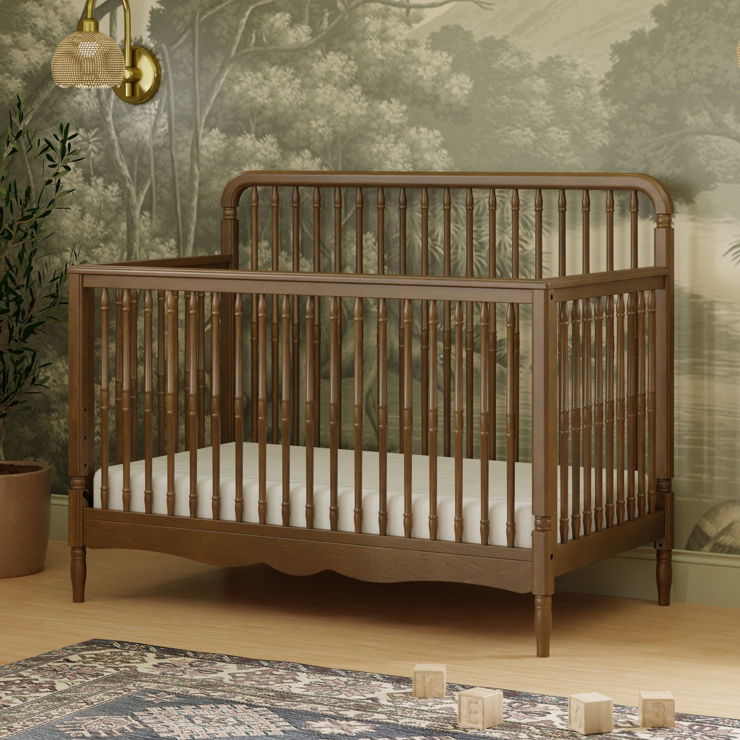 Namesake Liberty 4-in-1 Convertible Spindle Crib