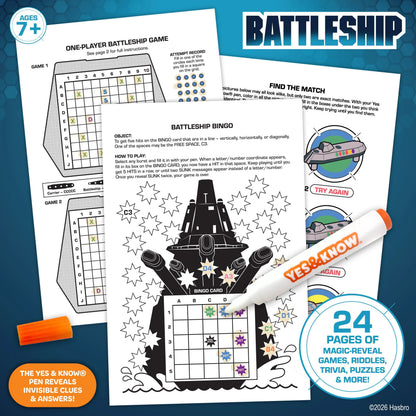 Tree Town Toys Toys / Activity Yes & Know - Battleship