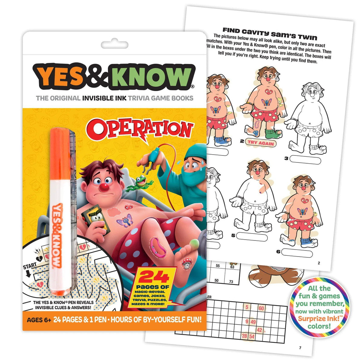 Tree Town Toys Toys / Activity Yes & Know - Operation
