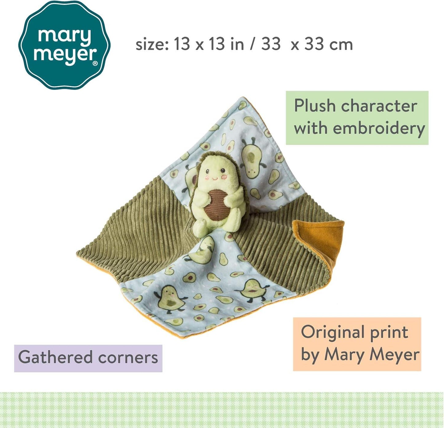 Mary MeyerMary Meyer Yummy Avocado Character BlanketBabysupermarket