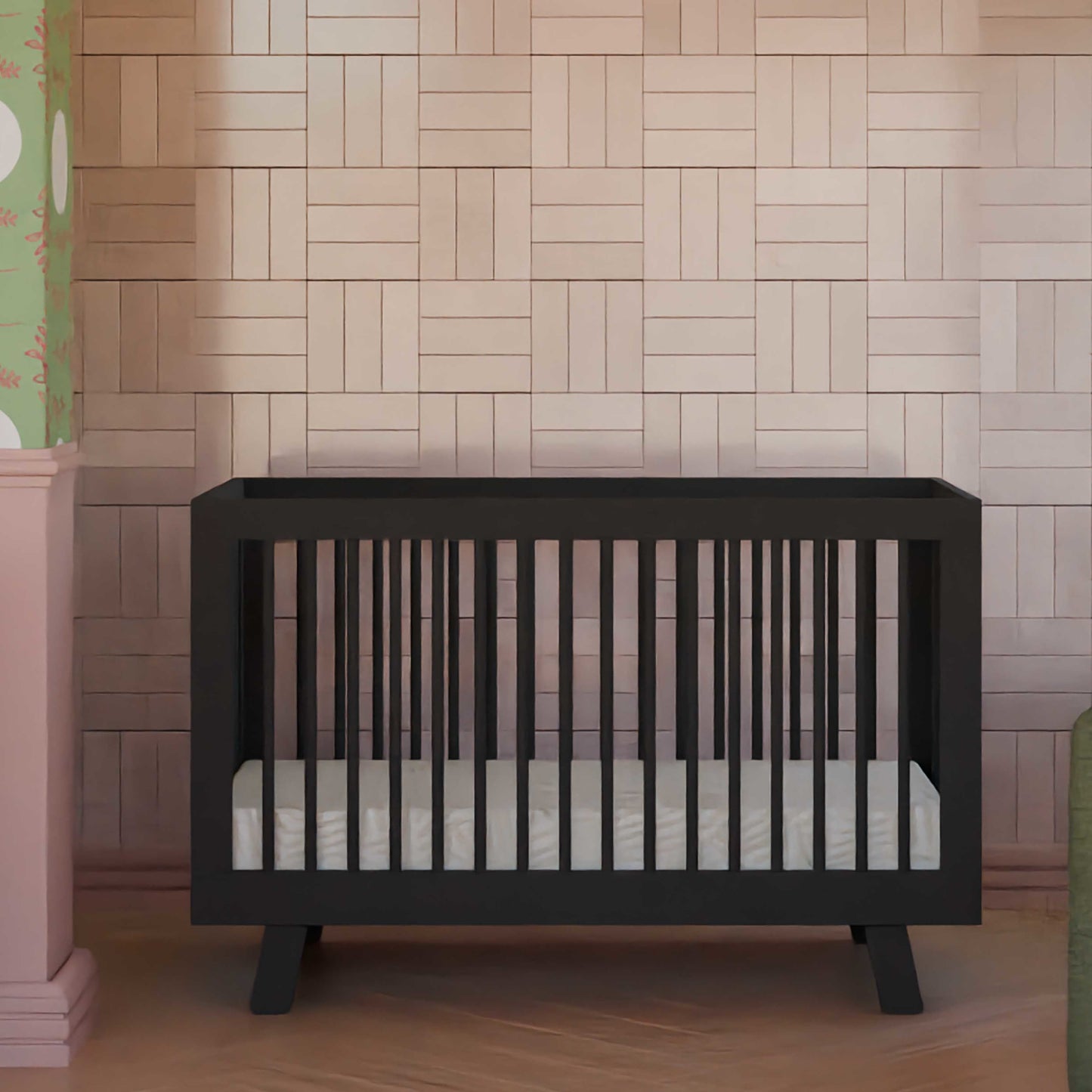 Babyletto Hudson 3-in-1 Convertible Crib with Toddler Bed Conversion Kit