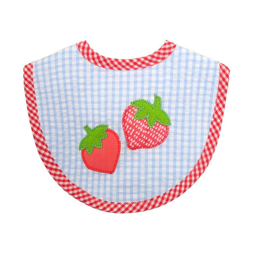 3 Martha's Basic Bib Strawberry