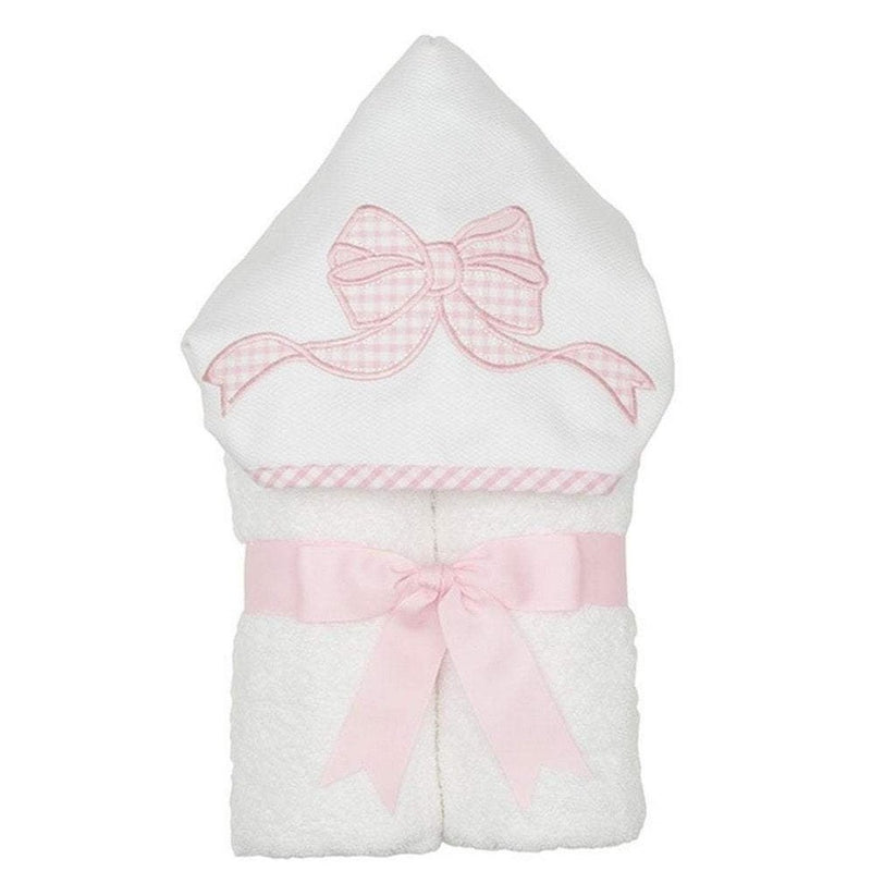 3 Marthas Everykid Hooded Towel Pink Bow – Babysupermarket