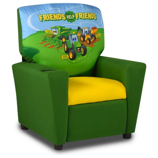 Kangaroo Trading Child Recliner John Deere Friends