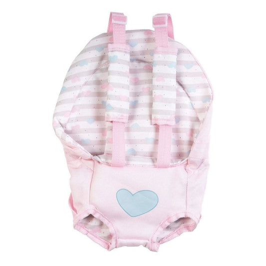 Adora Charisma Baby Doll Classic Pastel Pink Baby Carrier