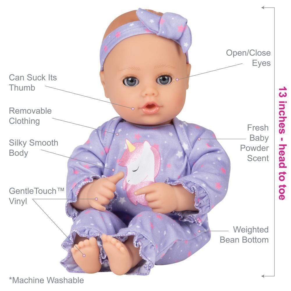 Adora Charisma Baby Doll Play Time Baby Unicorn Glitter