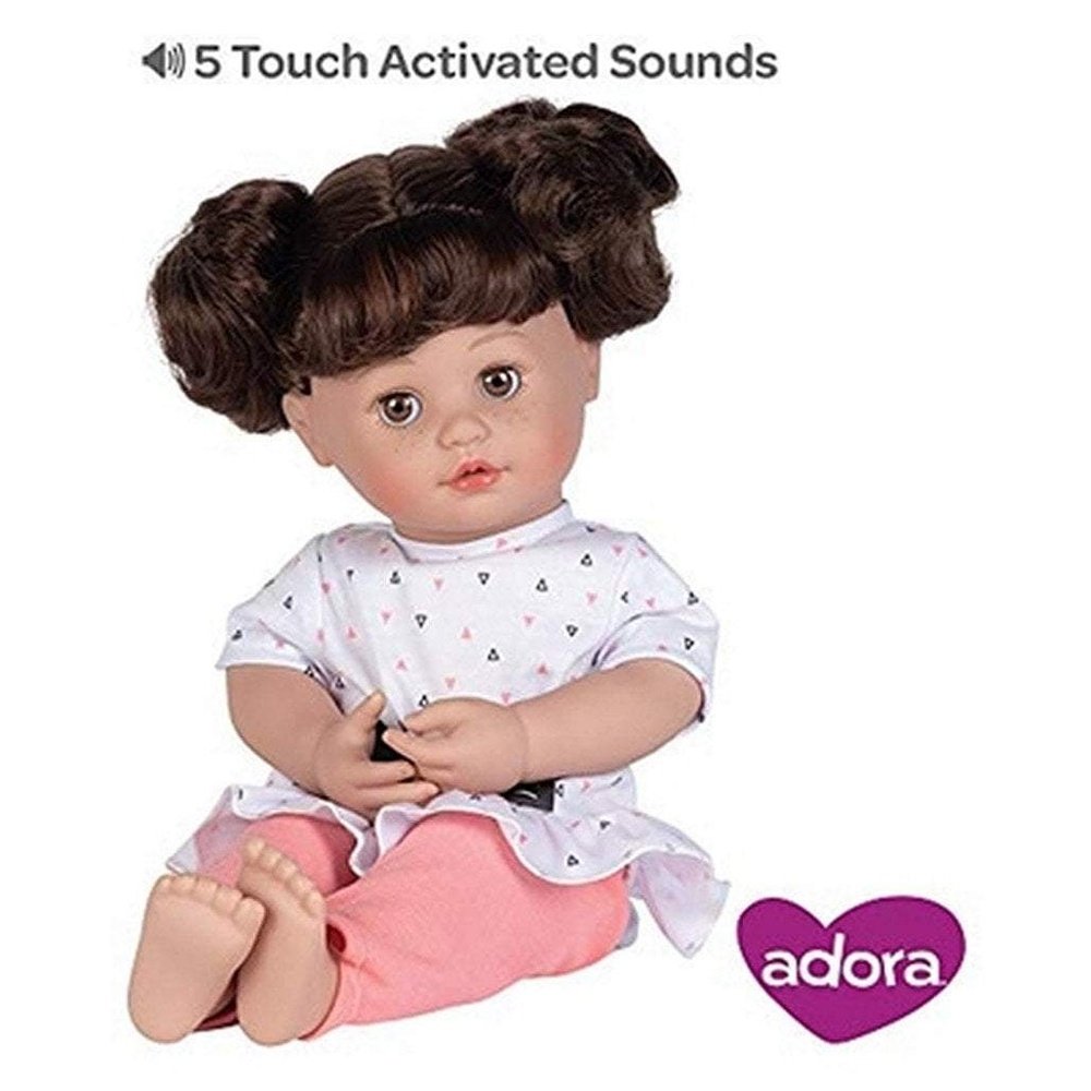 Adora Charisma My Cuddle & Coo Baby Kitty Kiss Doll Brunette