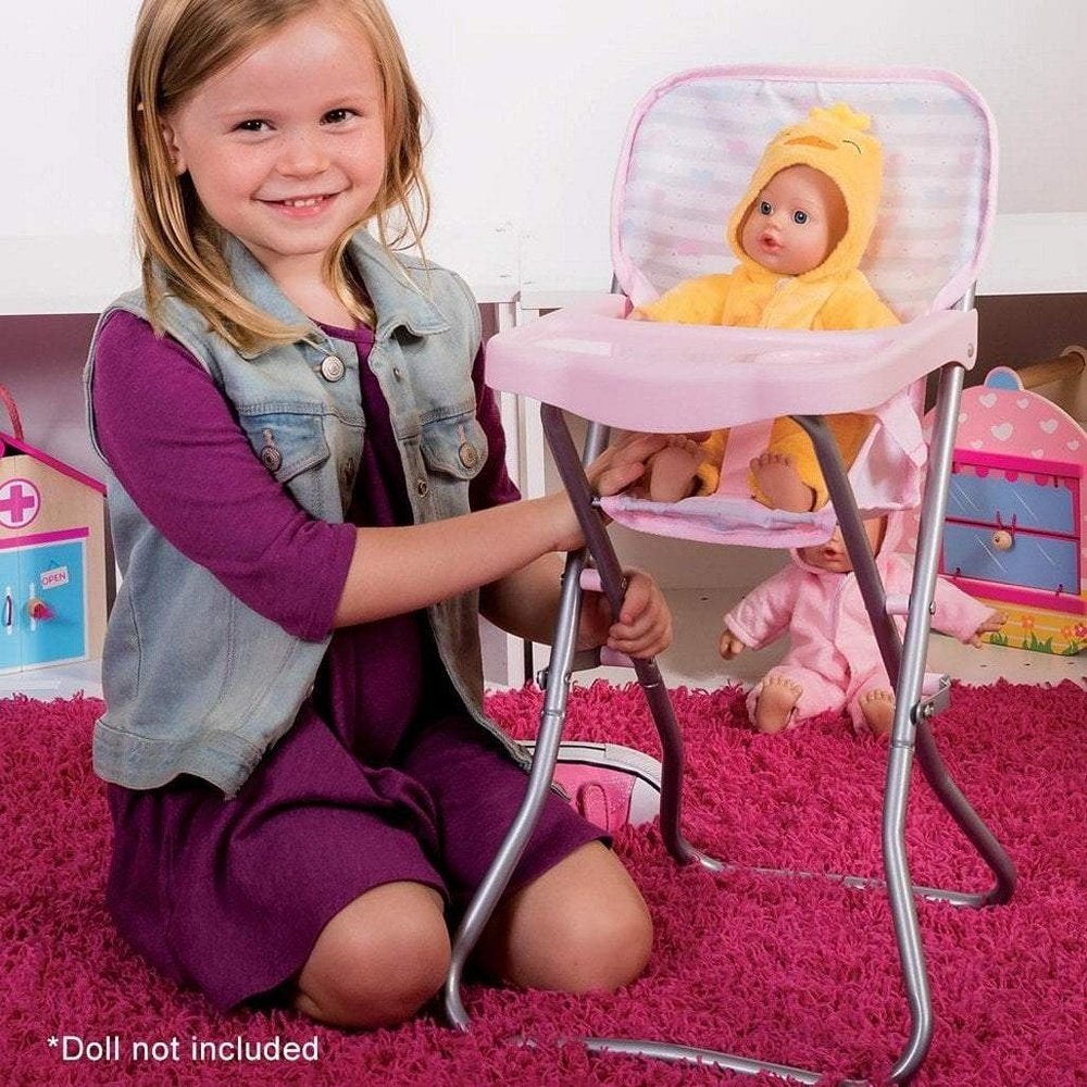 Adora Charisma Pink Doll High Chair