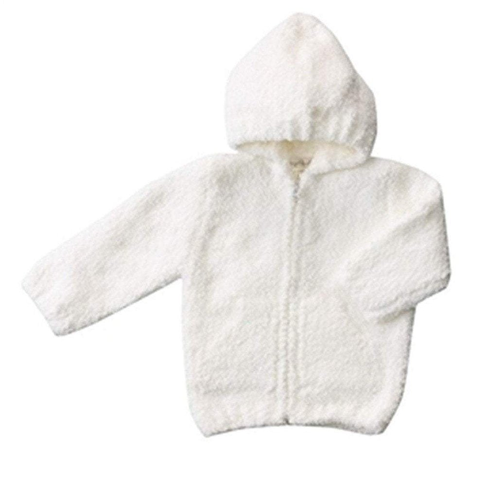 Angel Dear Infant Chenille Jacket with Hood