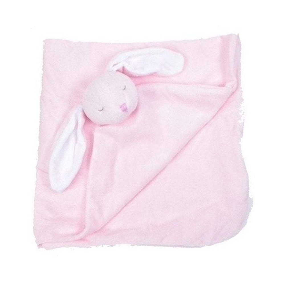 Angel Dear Nap Blanket Pink Bunny