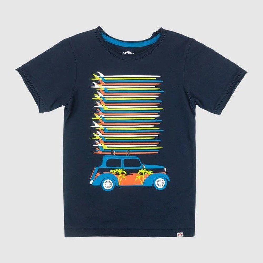 Appaman Apparel & Gifts 2 Toddler / Navy Blue Appaman Beach Day Graphic T-Shirt
