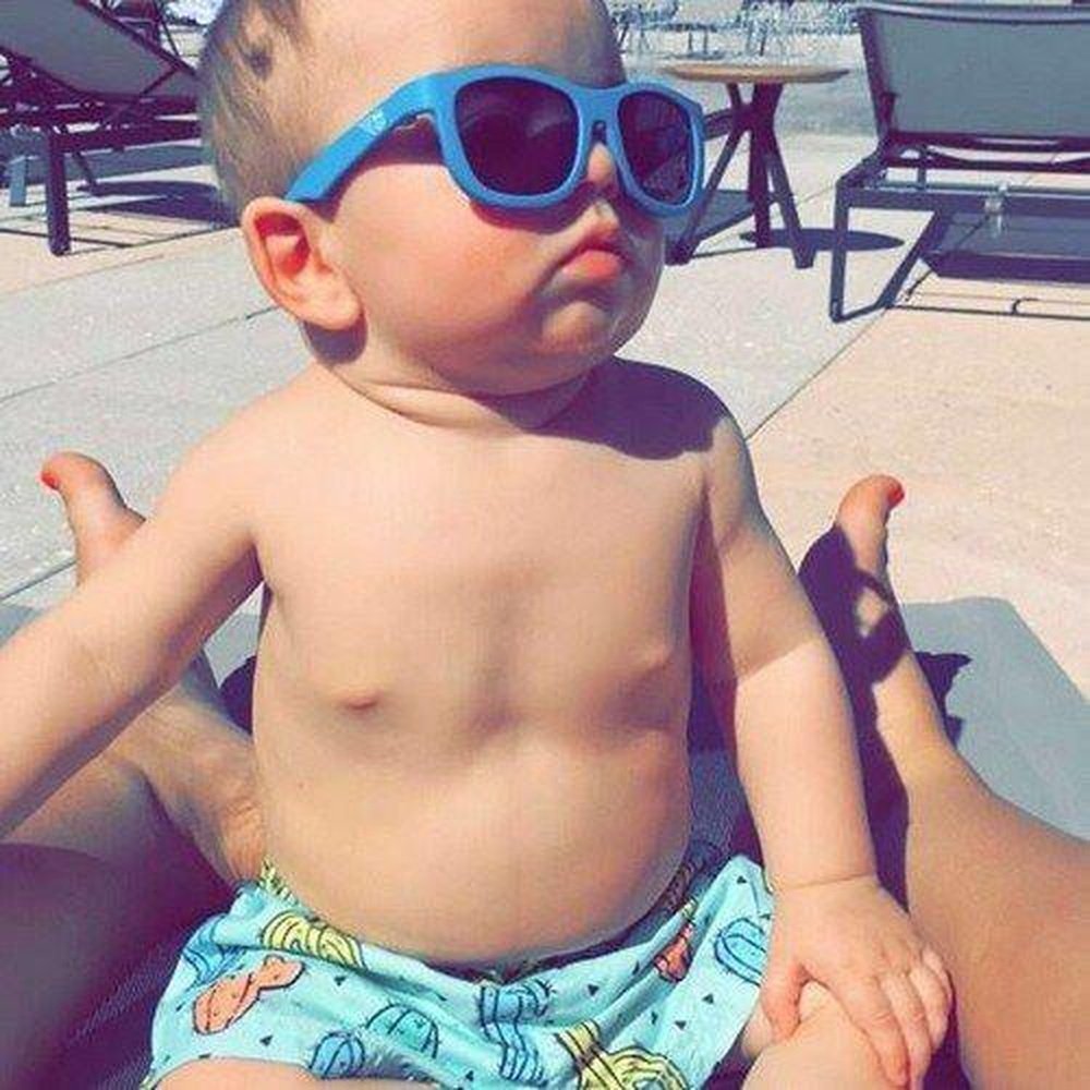 Babiators Navigators Children Sunglasses Blue Crash