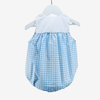 Baby Blessings Lucas Elephant Light Blue Bubble