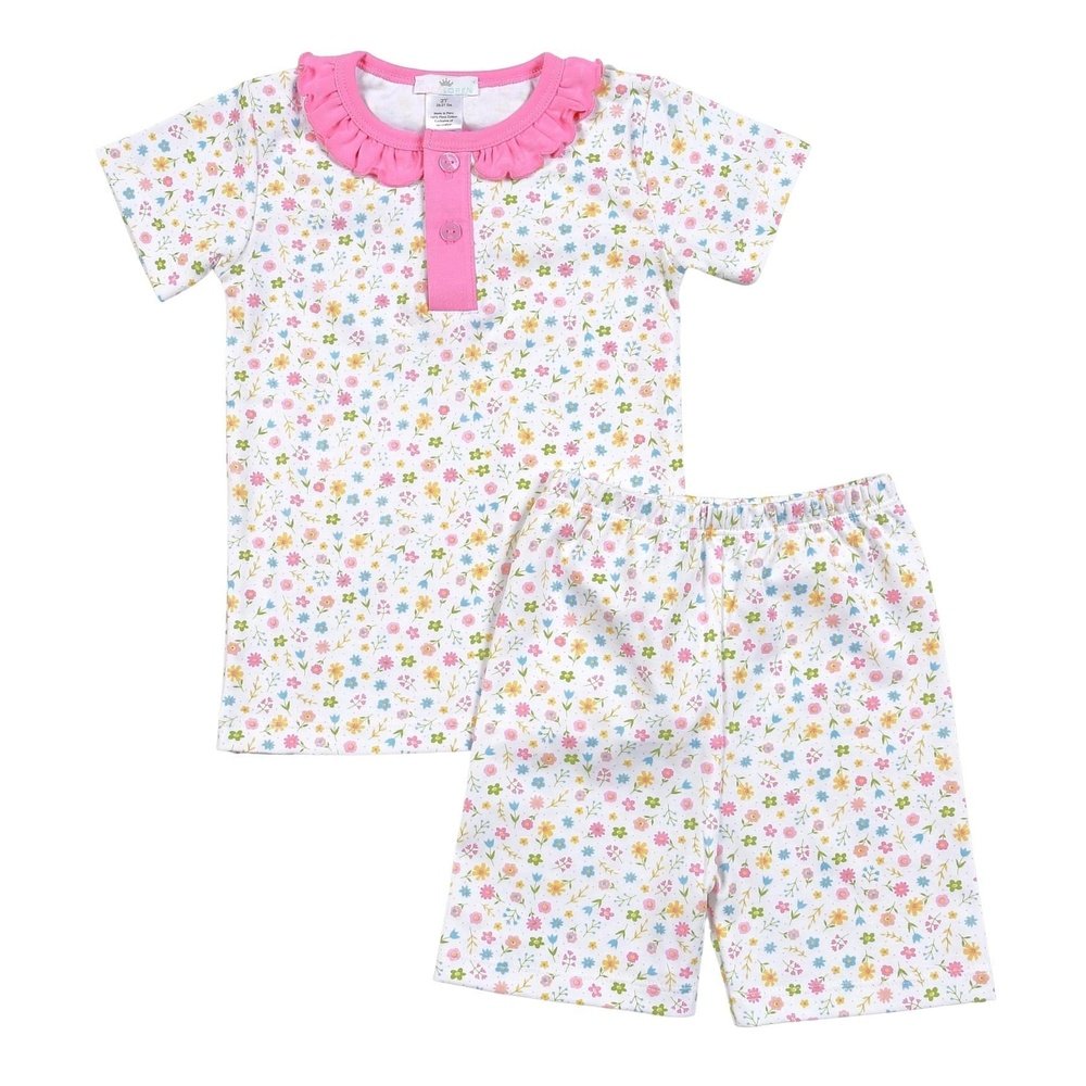Baby Loren Ella Pink Floral Pajama Babysupermarket