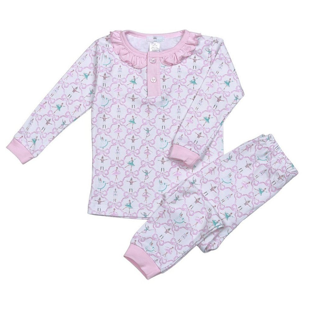 Baby Loren Nutcracker Pima Pajama