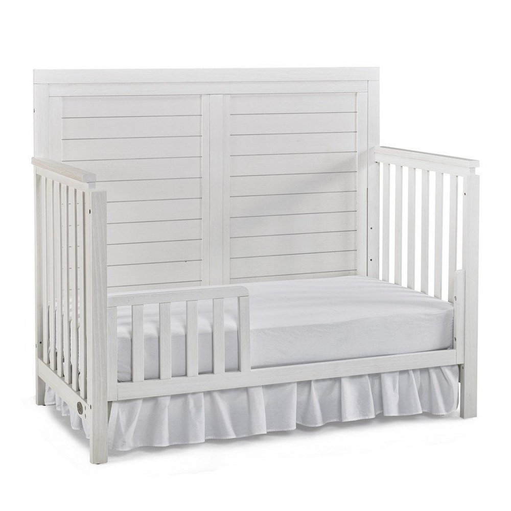 Ti Amo Castello Full Panel Convertible Baby Crib Weathered Sea Shell
