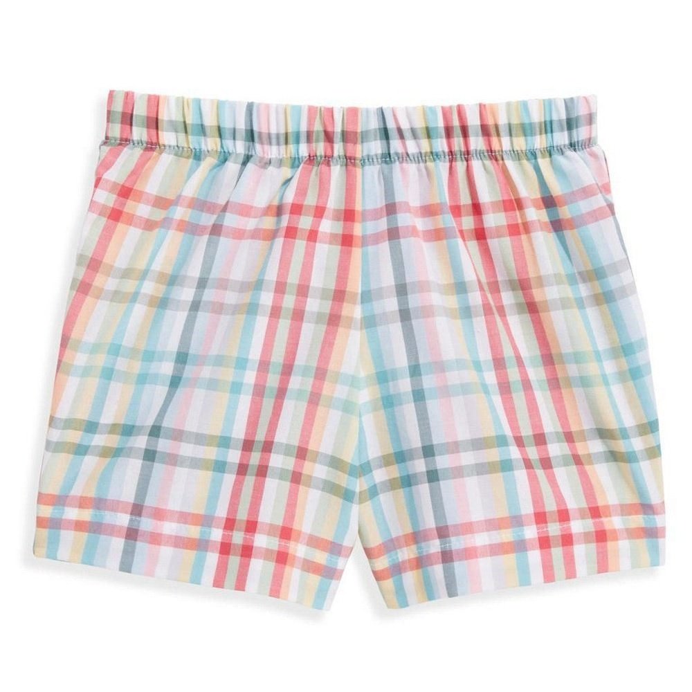 Bella Bliss Printed Boys Play Short Island Check