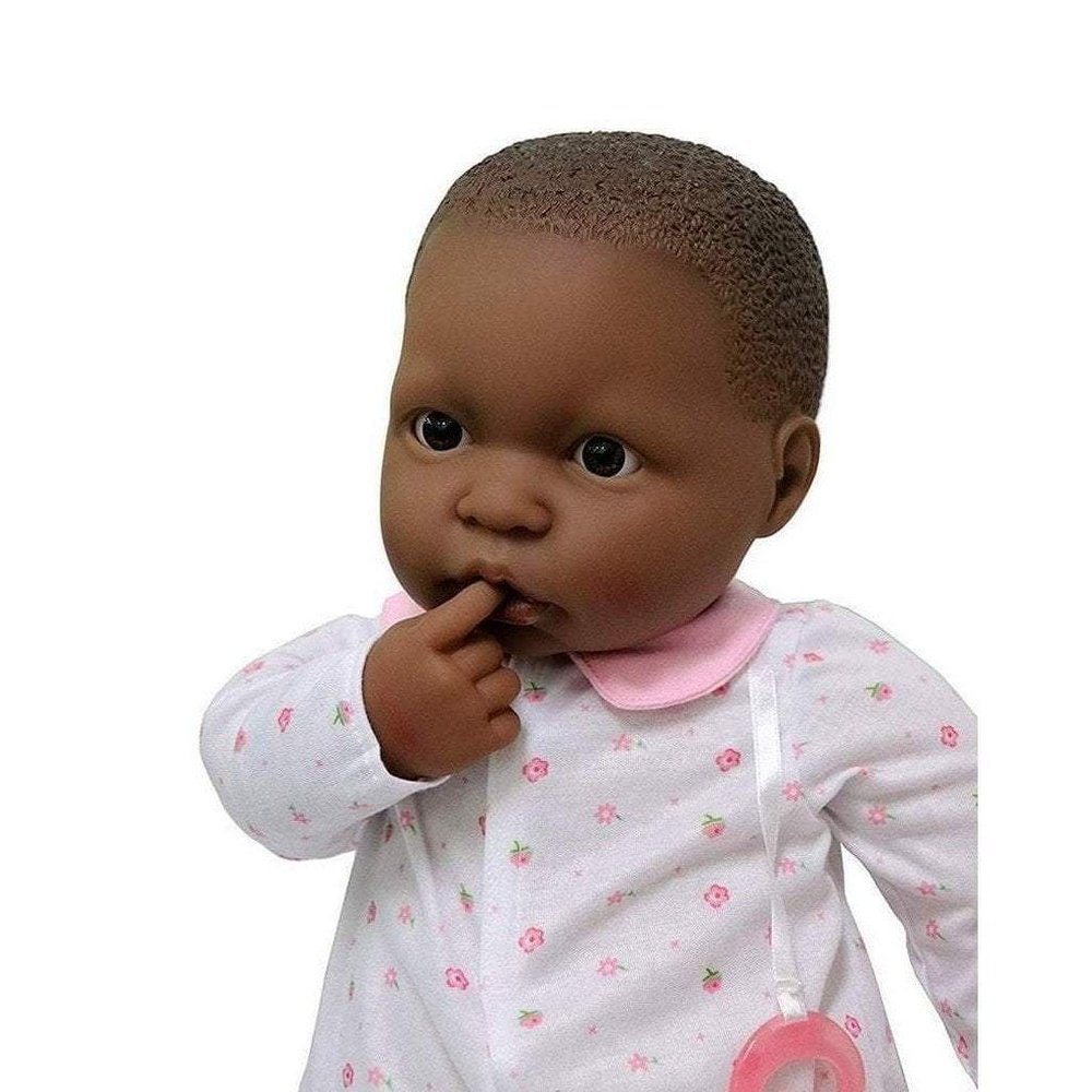 Berenguer Boutique La Baby Soft Baby Doll with Pacifier African American