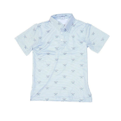 Blue Quail Clothing Company Apparel 2 Toddler / Baseball Blue Quail Clothing Company Boys Baseball Polo Short Sleeve Shirt