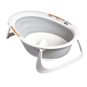 Tomy Boon Naked Collapsible Baby Bathtub Grey/White