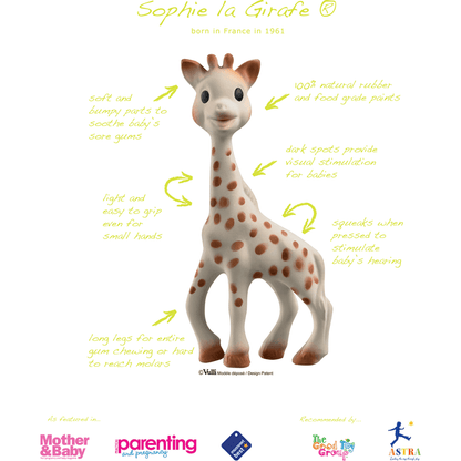 Vulli Sophie The Giraffe Natural Infant Teether