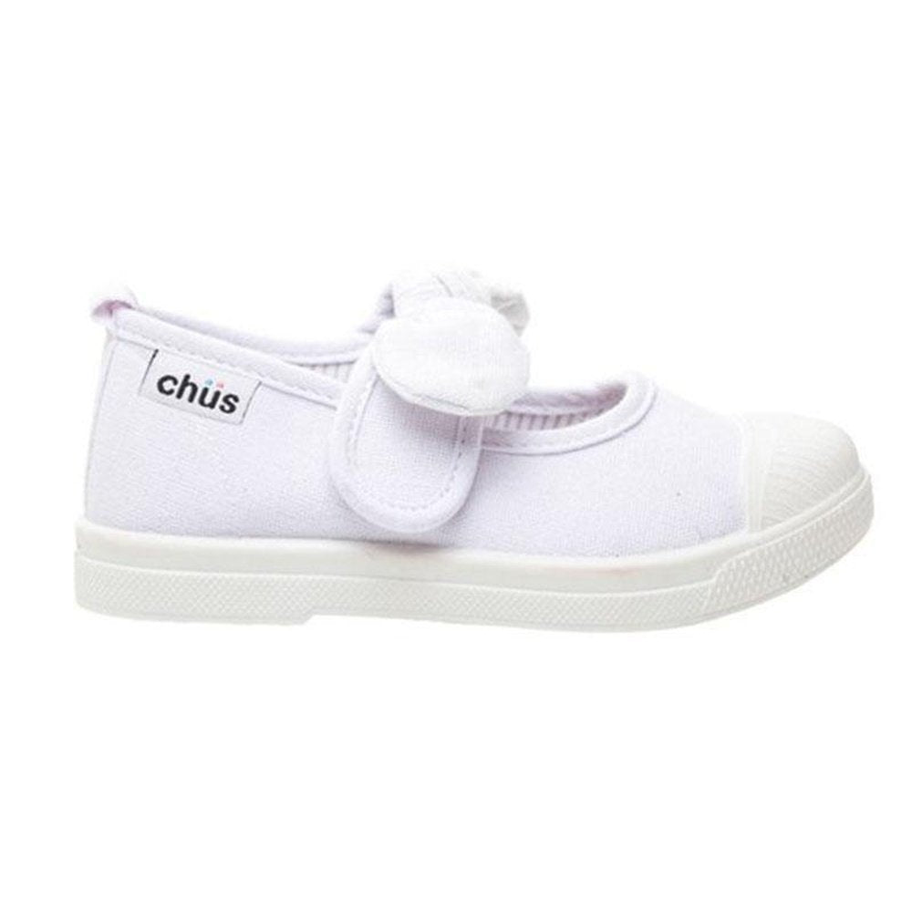 Chus Athena Bow Shoe White