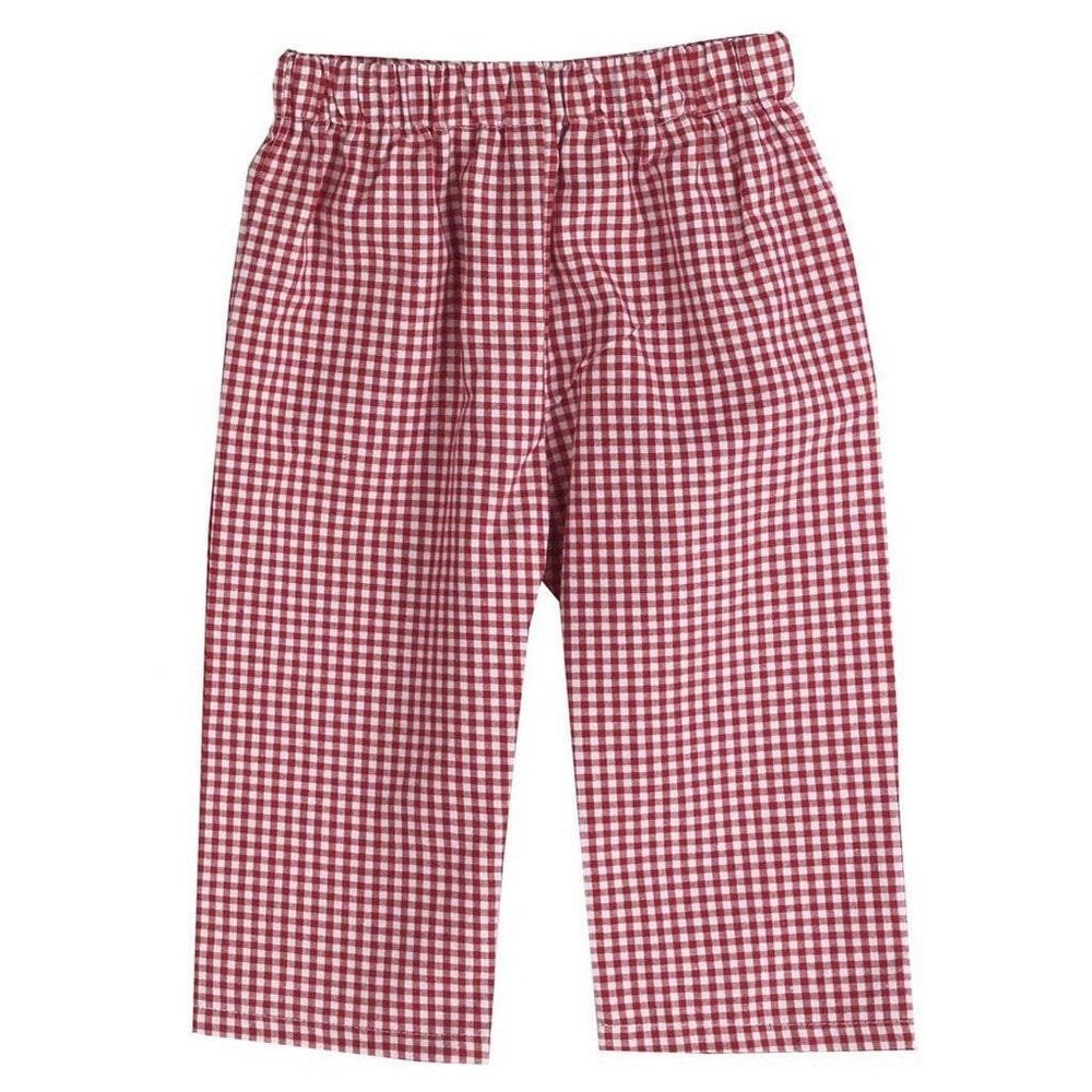 Color Works By Funtasia Too Pull On Boy Pant Red Check