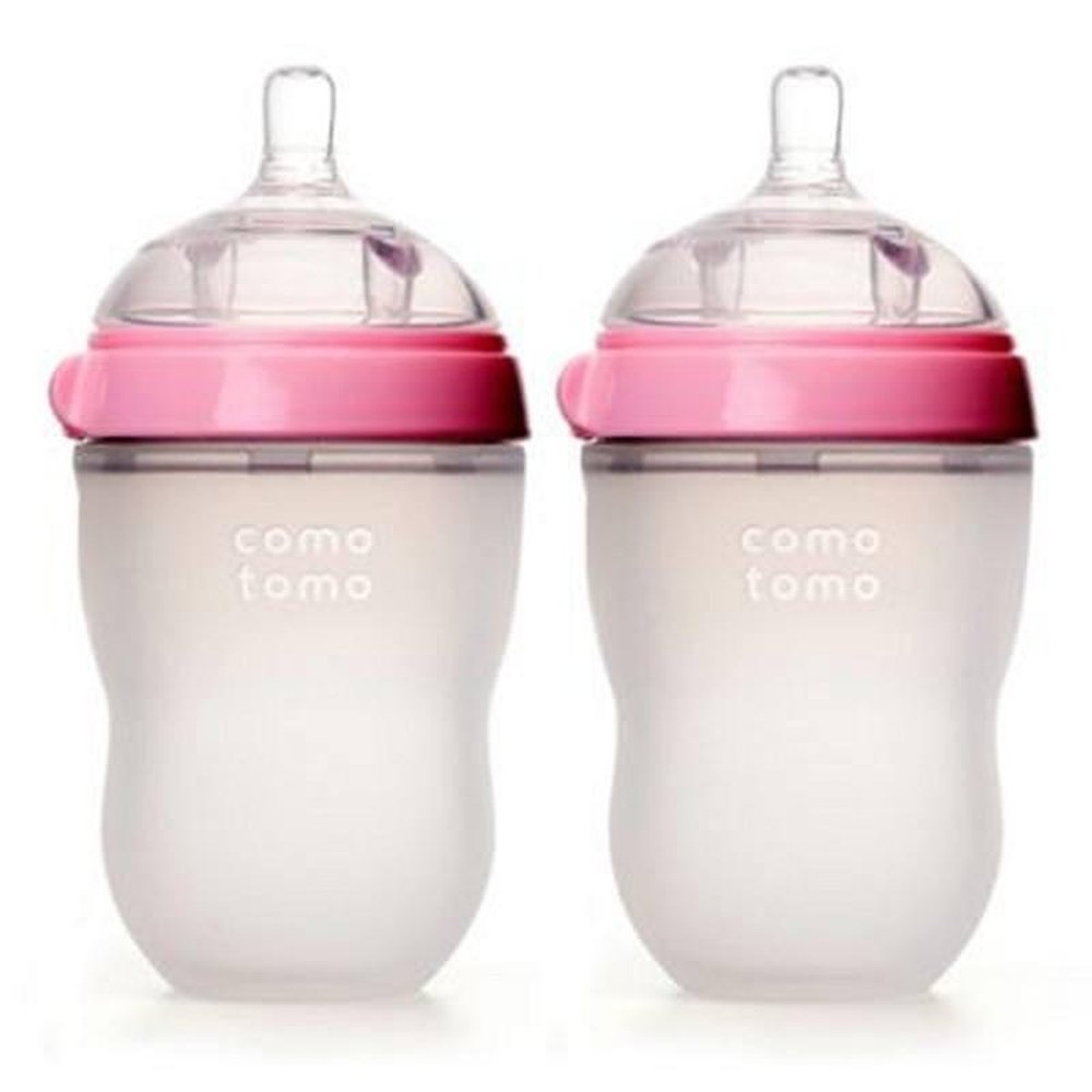 ComoTomo Natural Feel Baby Bottle 2 Pack